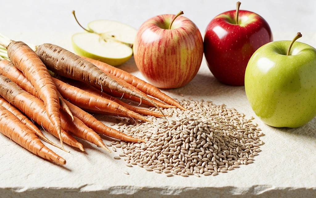 Frische gesunde Zutaten